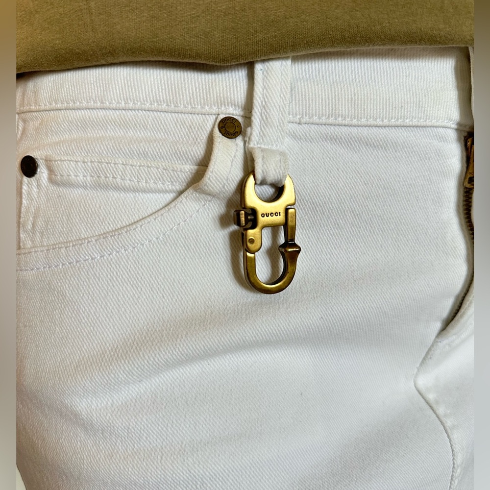 Denim GUCCI mini skirt